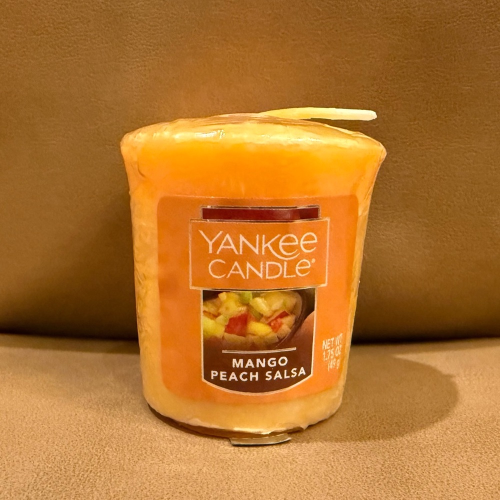 2 Pack Yankee Candle Votive Mango Peach Salsa